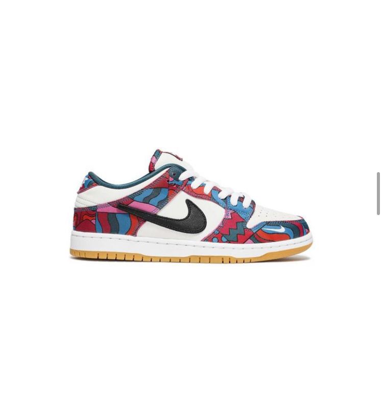 NİKE SB DUNK LOW PRO PARRA ABSTRACT ART 2021